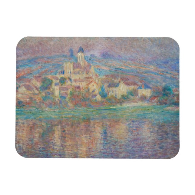 Claude Monet - Vetheuil, Sunset Magnet (Horizontal)