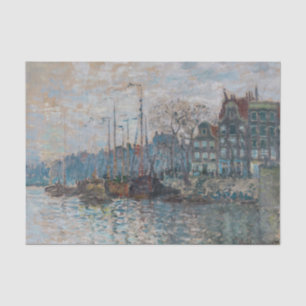 Claude Monet - View of Amsterdam Tissue Paper