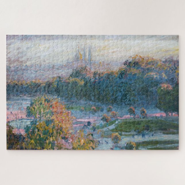 Claude Monet - View of the Tuileries, Study Jigsaw Puzzle (Horizontal)