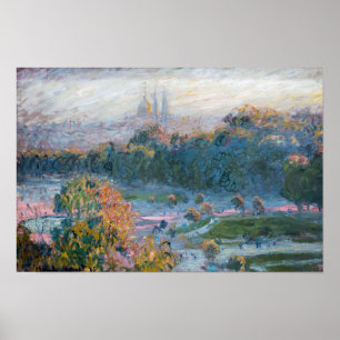 Claude Monet - View of the Tuileries, Study Poster