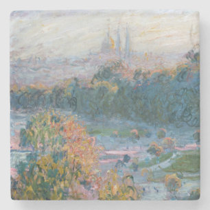 Claude Monet - View of the Tuileries, Study Stone Coaster