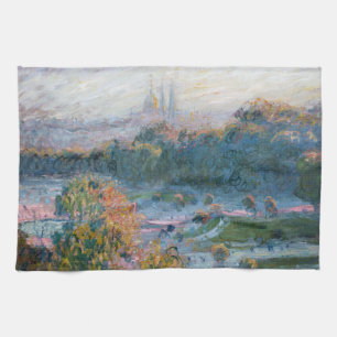 Claude Monet - View of the Tuileries, Study Tea Towel
