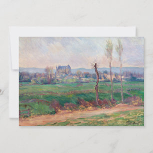 Claude Monet - View of Vernon Thank You Card