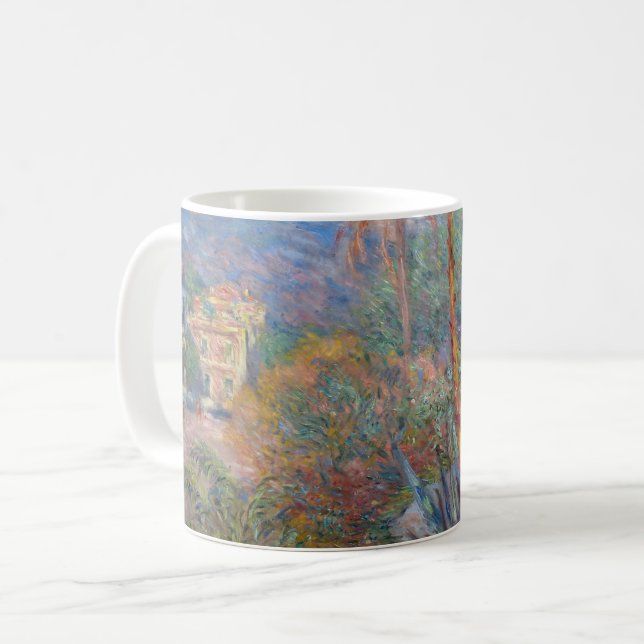 Claude Monet - Villas at Bordighera Coffee Mug (Front Left)