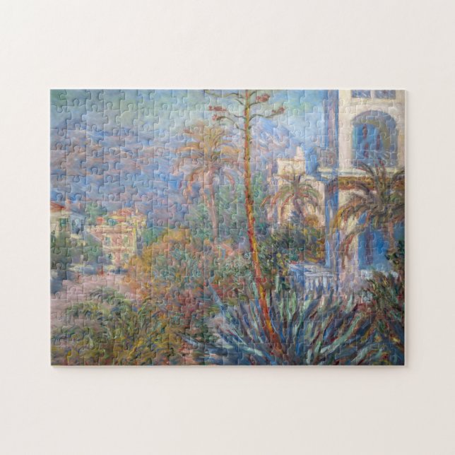 Claude Monet - Villas at Bordighera Jigsaw Puzzle (Horizontal)