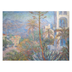 Claude Monet - Villas at Bordighera Tablecloth