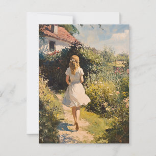Claude Monet Vintage Postcard