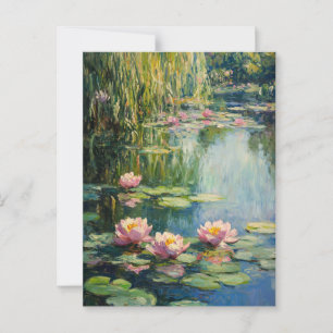 Claude Monet Vintage Postcard 