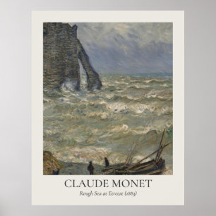 Claude Monet Vintage Wall Art 11x14 Ratio