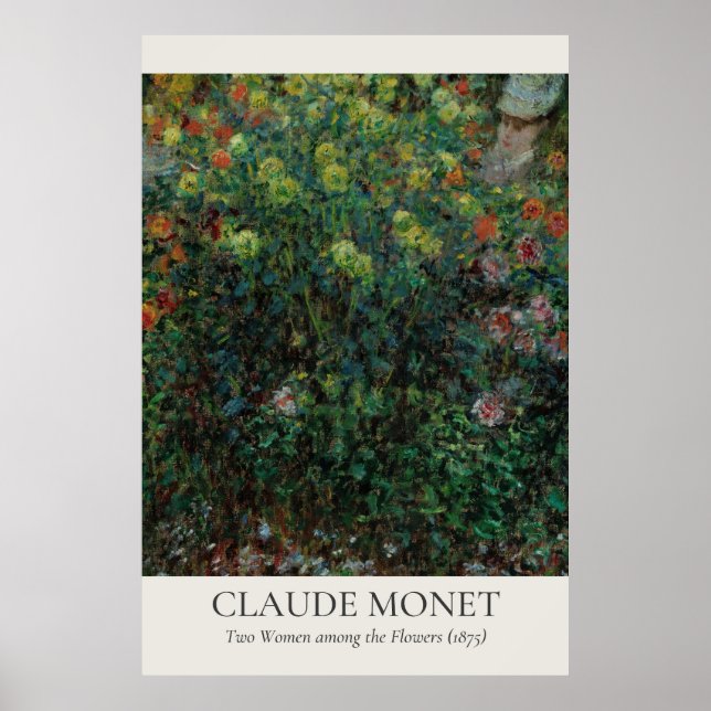 Claude Monet Vintage Wall Art 11x14 Ratio (Front)