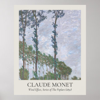 Claude Monet Vintage Wall Art 4x5 Ratio