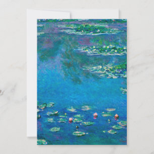 Claude Monet - Water Lilies 1906 Announcement