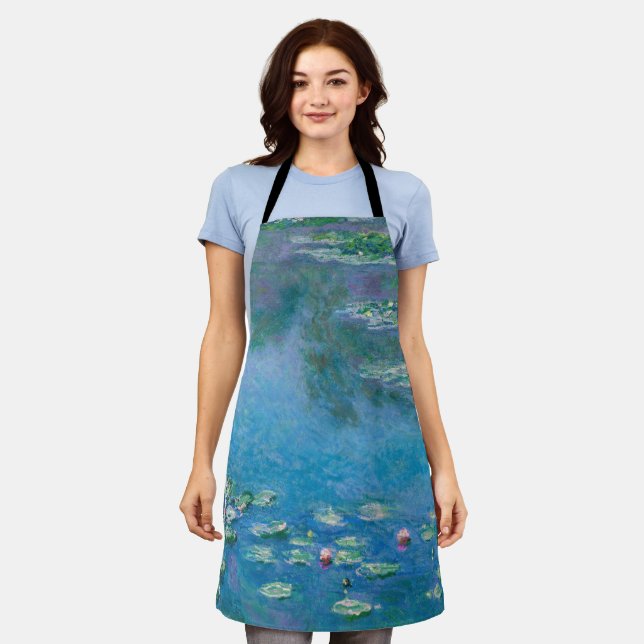 Claude Monet - Water Lilies 1906 Apron (Worn)