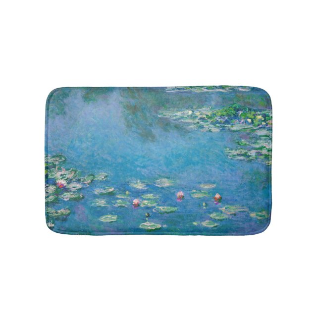 Claude Monet - Water Lilies 1906 Bath Mat (Front)
