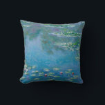 Claude Monet - Water Lilies 1906 Cushion<br><div class="desc">Water Lilies (Nympheas) - Claude Monet,  Oil on Canvas,  1906</div>