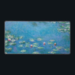 Claude Monet - Water Lilies 1906 Desk Mat<br><div class="desc">Water Lilies (Nympheas) - Claude Monet,  Oil on Canvas,  1906</div>