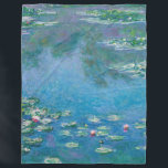 Claude Monet - Water Lilies 1906 Fleece Blanket<br><div class="desc">Water Lilies (Nympheas) - Claude Monet,  Oil on Canvas,  1906</div>