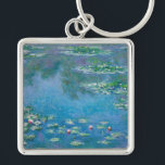 Claude Monet - Water Lilies 1906 Key Ring<br><div class="desc">Water Lilies (Nympheas) - Claude Monet,  Oil on Canvas,  1906</div>