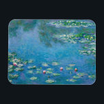 Claude Monet - Water Lilies 1906 Magnet<br><div class="desc">Water Lilies (Nympheas) - Claude Monet,  Oil on Canvas,  1906</div>