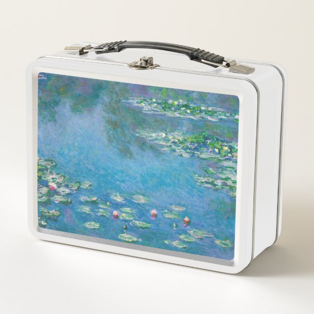 Claude Monet - Water Lilies 1906 Metal Lunch Box (Front)