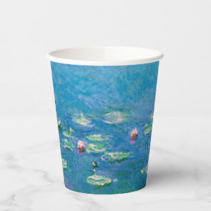 Claude Monet - Water Lilies 1906 Paper Cups