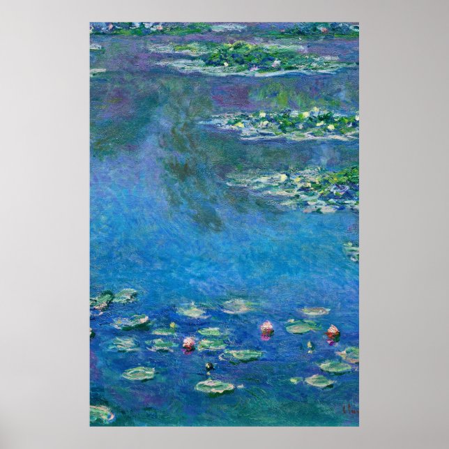 Claude Monet - Water Lilies 1906 Poster (Front)