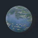 Claude Monet - Water Lilies - 1906 Ryerson 6 Cm Round Badge<br><div class="desc">Water Lilies,  1906 Ryerson. Oil on canvas 87.6 x 92.7 cm   Gallery = The Art Institute of Chicago  Mr. and Mrs. Martin A. Ryerson Collection  Oscar-Claude Monet (November 14,  1840 - December 5,  1926) was a French impressionist painter.</div>