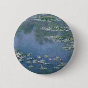 Claude Monet - Water Lilies - 1906 Ryerson 6 Cm Round Badge