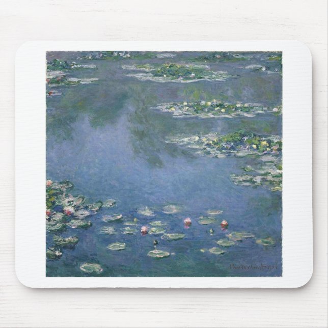 Claude Monet - Water Lilies - 1906 Ryerson Mouse Pad (Front)