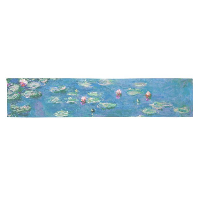 Claude Monet - Water Lilies 1906 Short Table Runner (Horizontal)