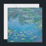 Claude Monet - Water Lilies 1906 Thank You Card<br><div class="desc">Water Lilies (Nympheas) - Claude Monet,  Oil on Canvas,  1906</div>