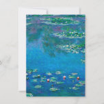 Claude Monet - Water Lilies 1906 Thank You Card<br><div class="desc">Claude Monet - Water Lilies 1906. Famous art painting.</div>