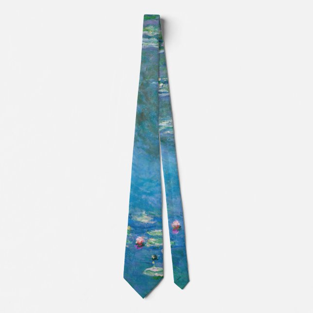 Claude Monet - Water Lilies 1906 Tie (Front)