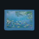 Claude Monet - Water Lilies 1906 Trifold Wallet<br><div class="desc">Water Lilies (Nympheas) - Claude Monet,  Oil on Canvas,  1906</div>