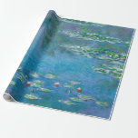 Claude Monet - Water Lilies 1906 Wrapping Paper<br><div class="desc">Water Lilies (Nympheas) - Claude Monet,  Oil on Canvas,  1906</div>