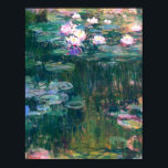 Claude Monet - Water Lilies, 1914 Poster<br><div class="desc">Claude Monet - Water Lilies,  1914 Famous art painting.</div>