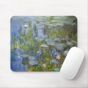 Claude Monet Water Lilies 1915 Impressionist Art Mouse Pad