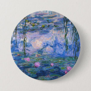 Claude Monet - Water Lilies, 1916 7.5 Cm Round Badge