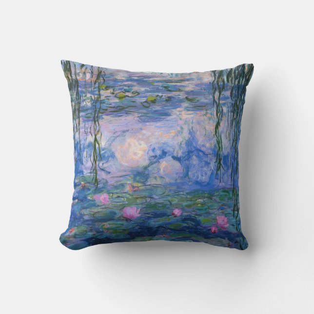 Claude Monet - Water Lilies, 1916 Cushion (Front)