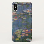 Claude Monet Water Lilies 1916 Fine Art iPhone X Case<br><div class="desc">Claude Monet Water Lilies 1916 Fine Art Phone Case</div>