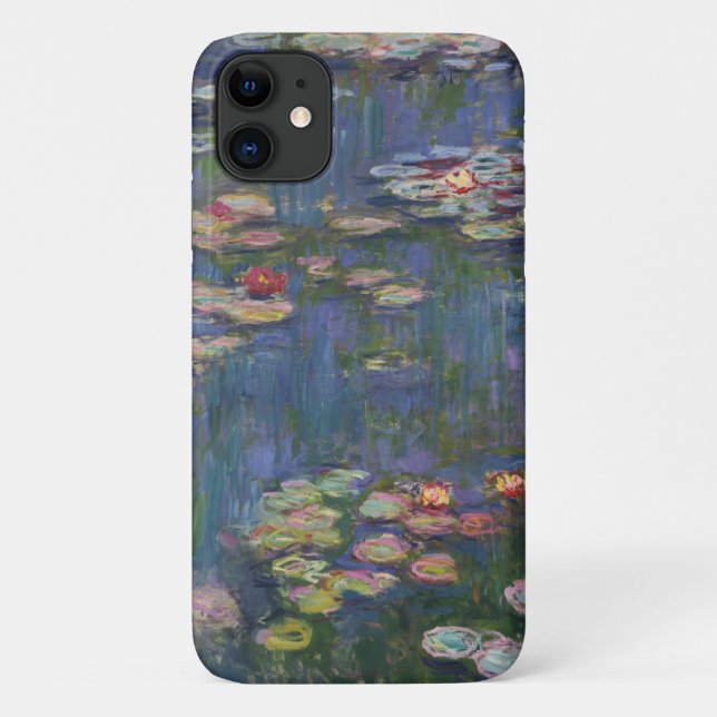 Claude Monet Water Lilies 1916 Fine Art Case-Mate iPhone Case (Back)