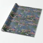 Claude Monet Water Lilies 1916 Fine Art Wrapping Paper<br><div class="desc">Claude Monet Water Lilies 1916 Fine Art Wrapping Paper</div>
