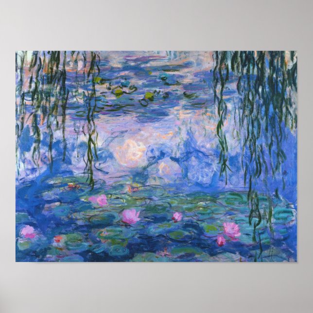 Claude Monet - Water Lilies, 1916 Poster (Front)