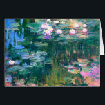 Claude Monet Water Lilies 1917<br><div class="desc">Artist: Claude Monet
Title: Water Lillies
Year: 1917</div>