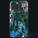Claude Monet - Water Lilies (1917) iPhone 13 Pro Max Case<br><div class="desc">Claude Monet's "Water Lilies" is a renowned series of paintings created by the French impressionist artist in the year 1917. This series depicts Monet's beloved water garden, which he cultivated at his home in Giverny, France. The painting "Water Lilies" from this series showcases Monet's signature style of capturing the essence...</div>