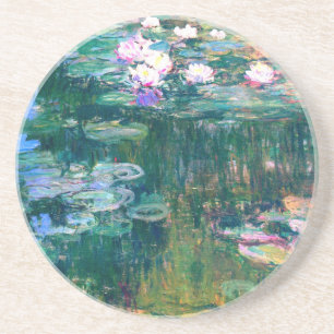 Claude Monet Water Lilies 1917 Coaster