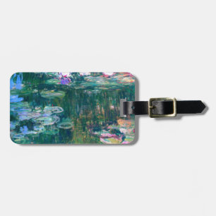 Claude Monet Water Lilies 1917 Luggage Tag