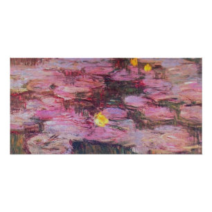 Claude Monet - Water Lilies 1917 Poster