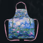 Claude Monet - Water Lilies, 1919,  Apron<br><div class="desc">Famous painting of Water Lilies,  1919,  by Claude Monet</div>