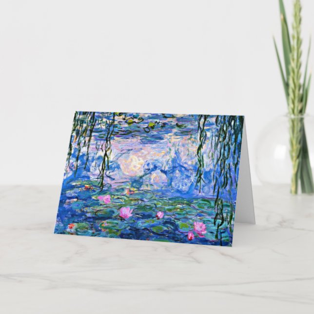 Claude Monet - Water Lilies, 1919, Card (Front)
